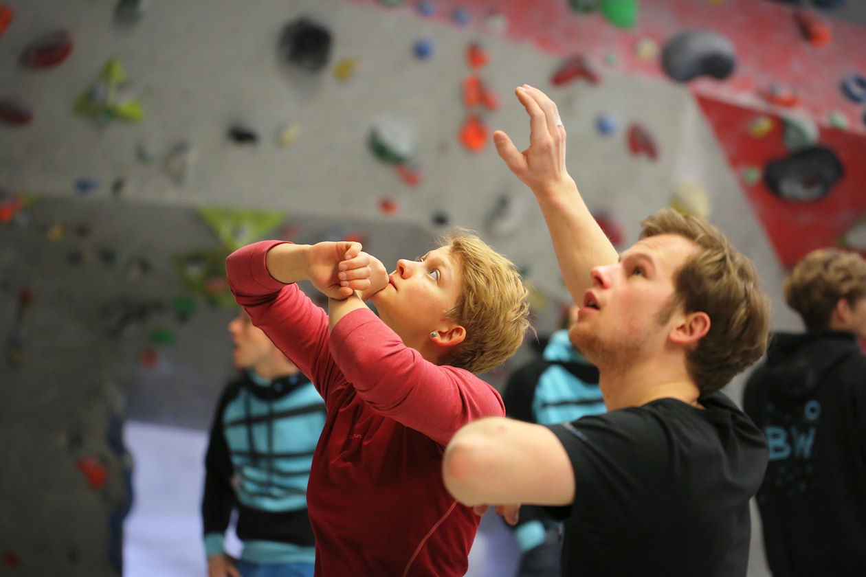 Boulderwelt Athletenteam Training Regensburg