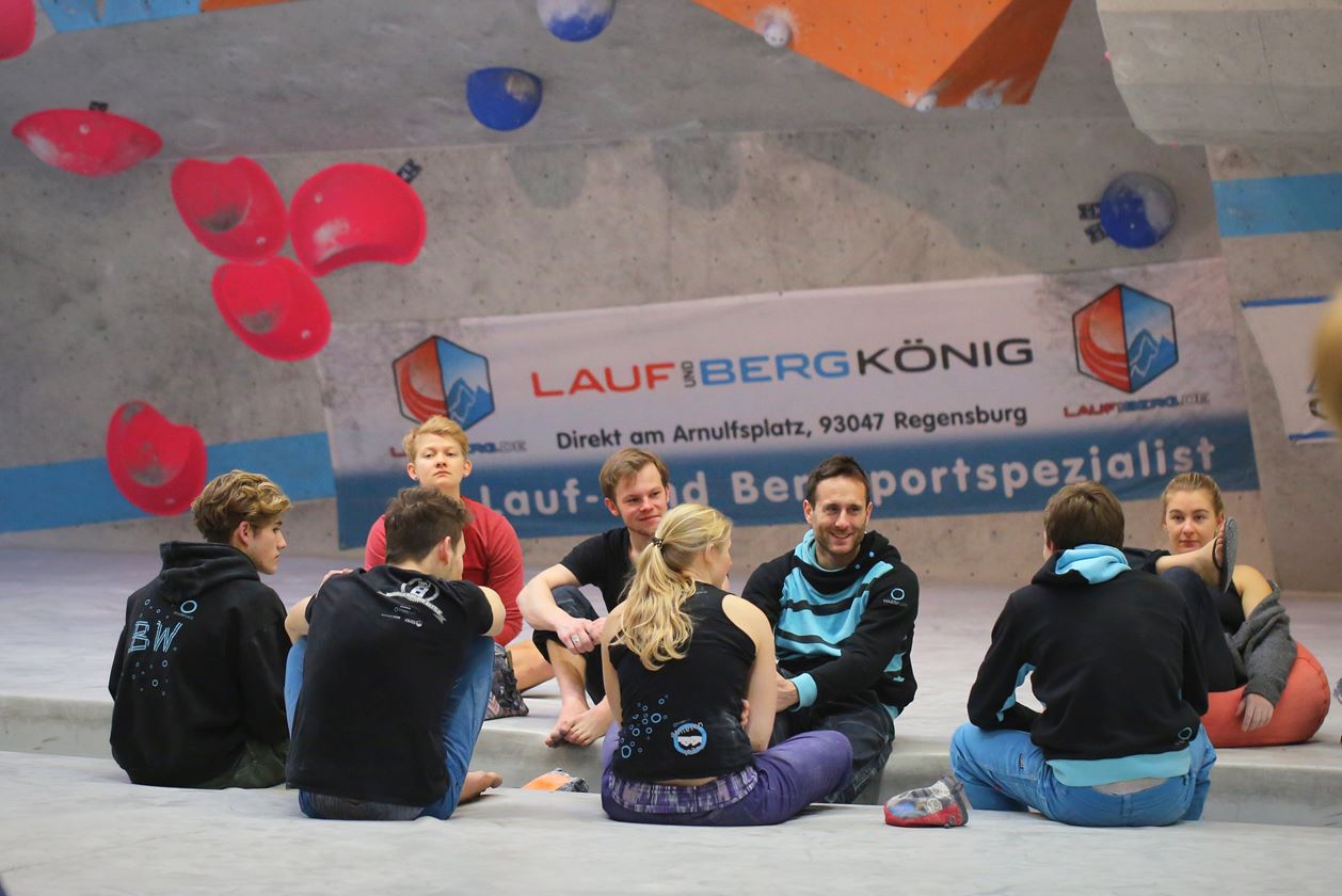 Boulderwelt Athletenteam Training Regensburg