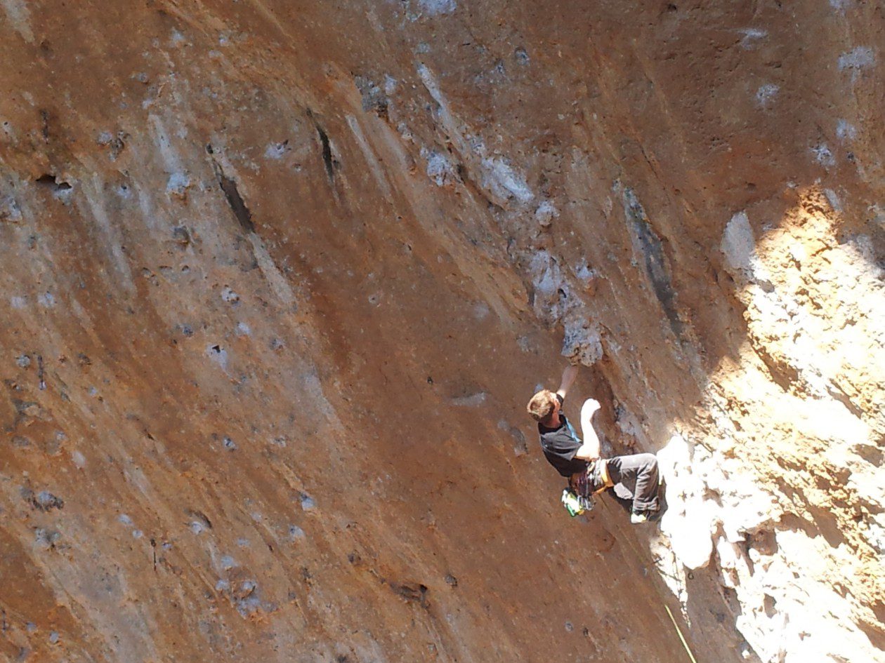 Steffen Mallorca Seilklettern Boulderwelt Athletenteam