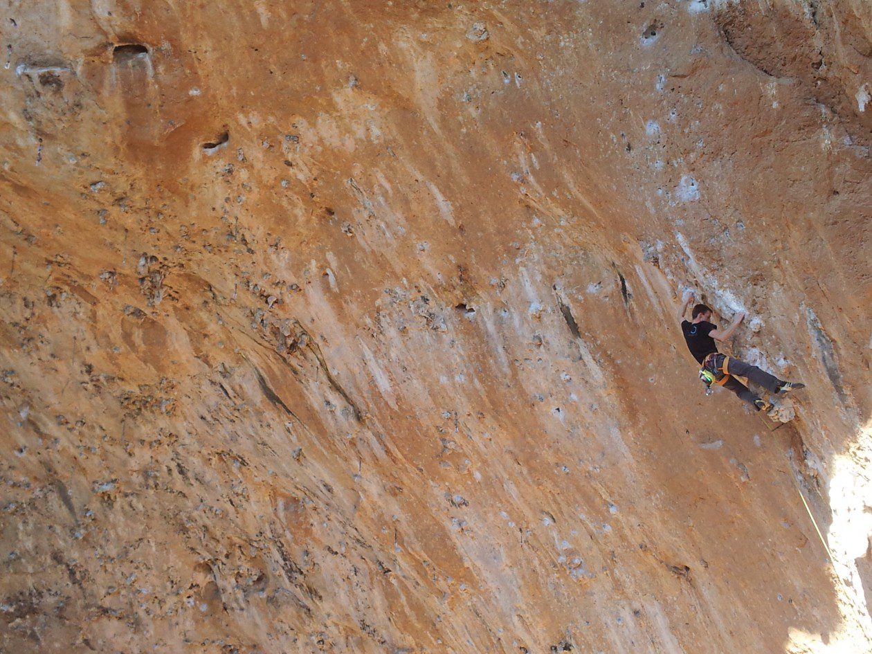 Steffen Mallorca Seilklettern Boulderwelt Athletenteam