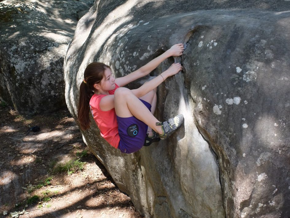 Mareike von den Boulderwelt Youngsters berichtet von ihrem Felsausflug nach Fontainebleau und ihren neuen Erfahrungen
