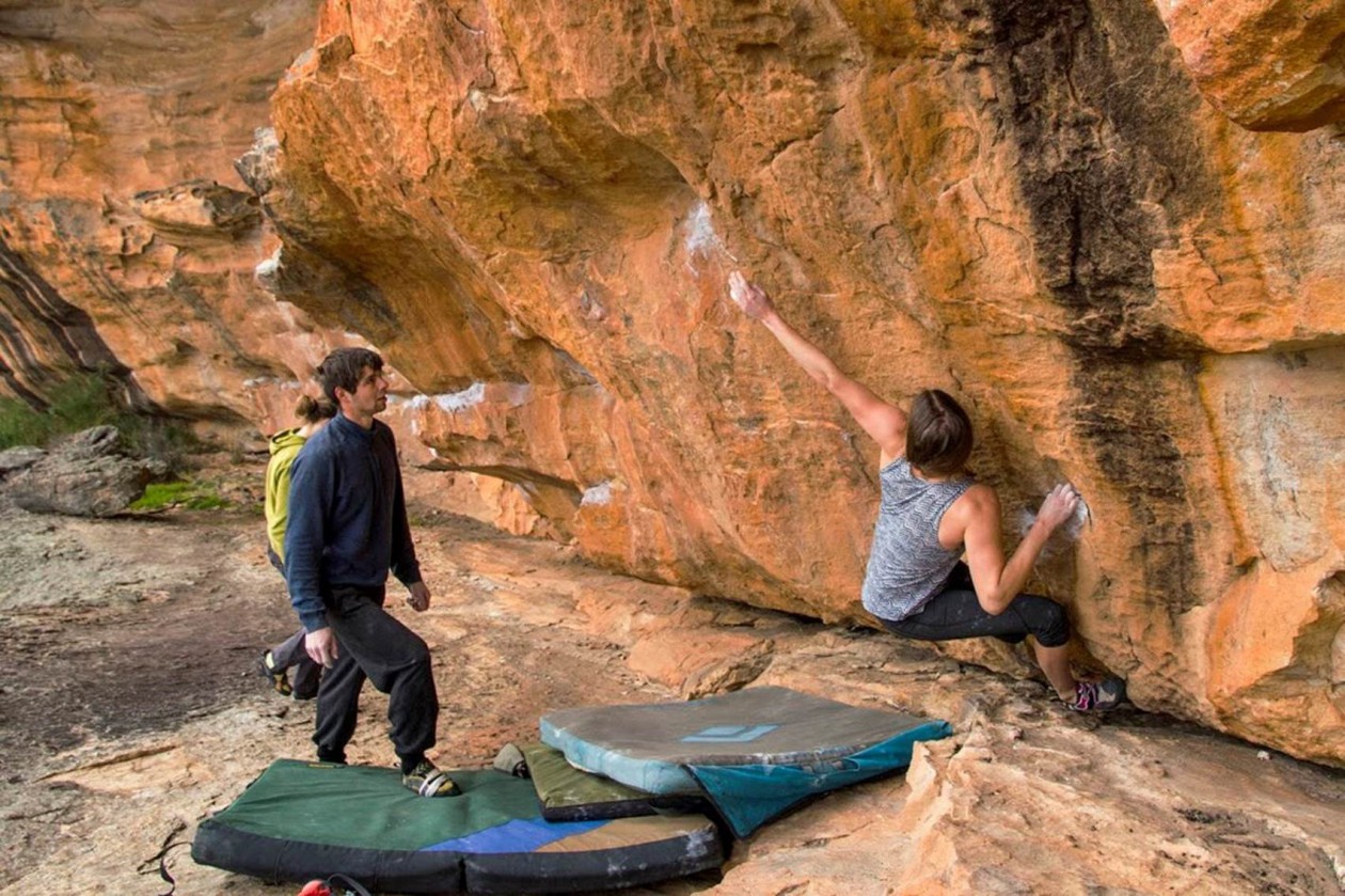 Isi aus unserem Boulderwelt Athletenteam ist in den Grampians in Australien unterwegs und zieht einige schwere Boulder!