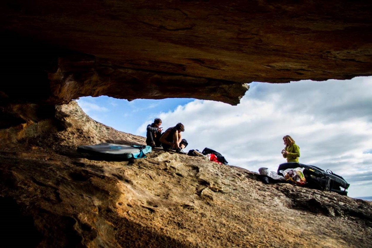 Isi aus unserem Boulderwelt Athletenteam ist in den Grampians in Australien unterwegs und zieht einige schwere Boulder!