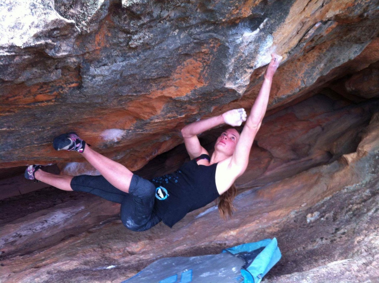 Isi aus unserem Boulderwelt Athletenteam ist in den Grampians in Australien unterwegs und zieht einige schwere Boulder!