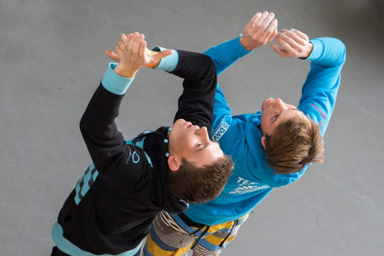 Boulderwelt Athletenteam steffen auf der Süddeutschen Meisterschaft in Neu Ulm