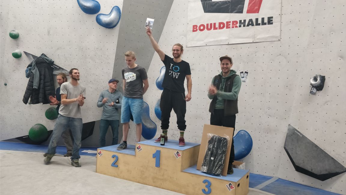 Podiumsplätze für das Boulderwelt Athletenteam bei der letzten Runde der Soulmoves Süd 10 im E4