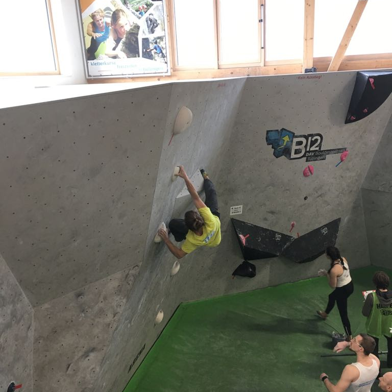 Süddeutsche Meisterschaft im Bouldern Tübingen 2018 Boulderwelt