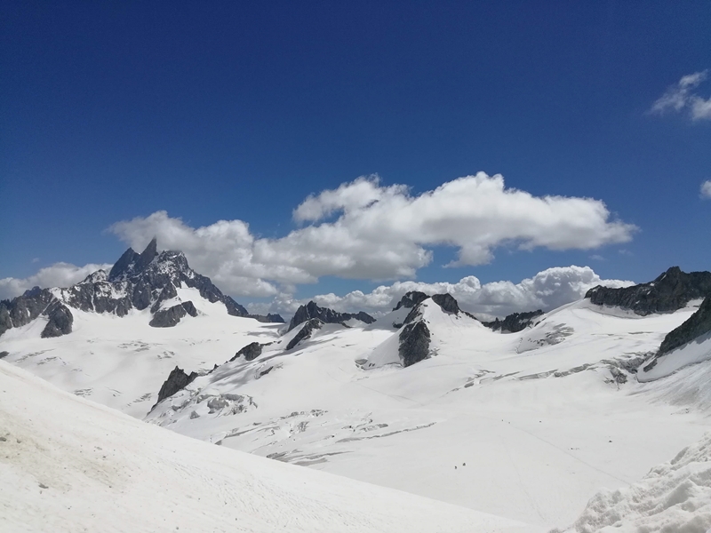 Boulderwelt Athletenteam Trainer Tom und Christoph waren auf dem Gran Capucin unterwegs