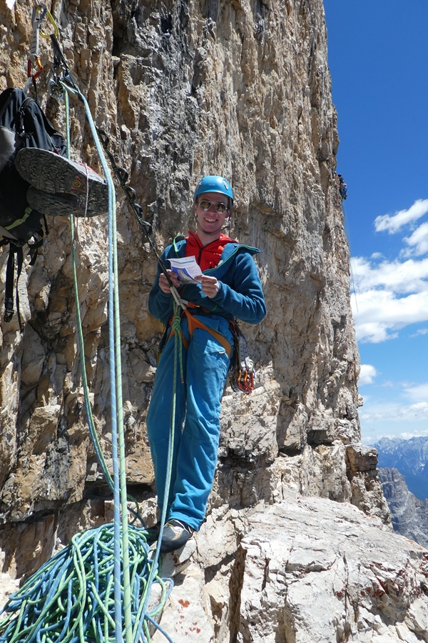 Steffen Hilger aus dem Boulderwelt Athletenteam erzählt von seiner Tour durch die drei Zinnen