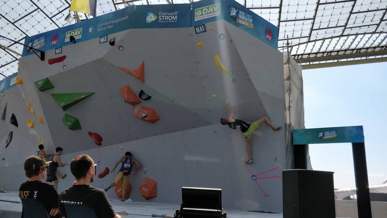 World Cup München Bouldering Boulderwelt München Nadia Hoffmann