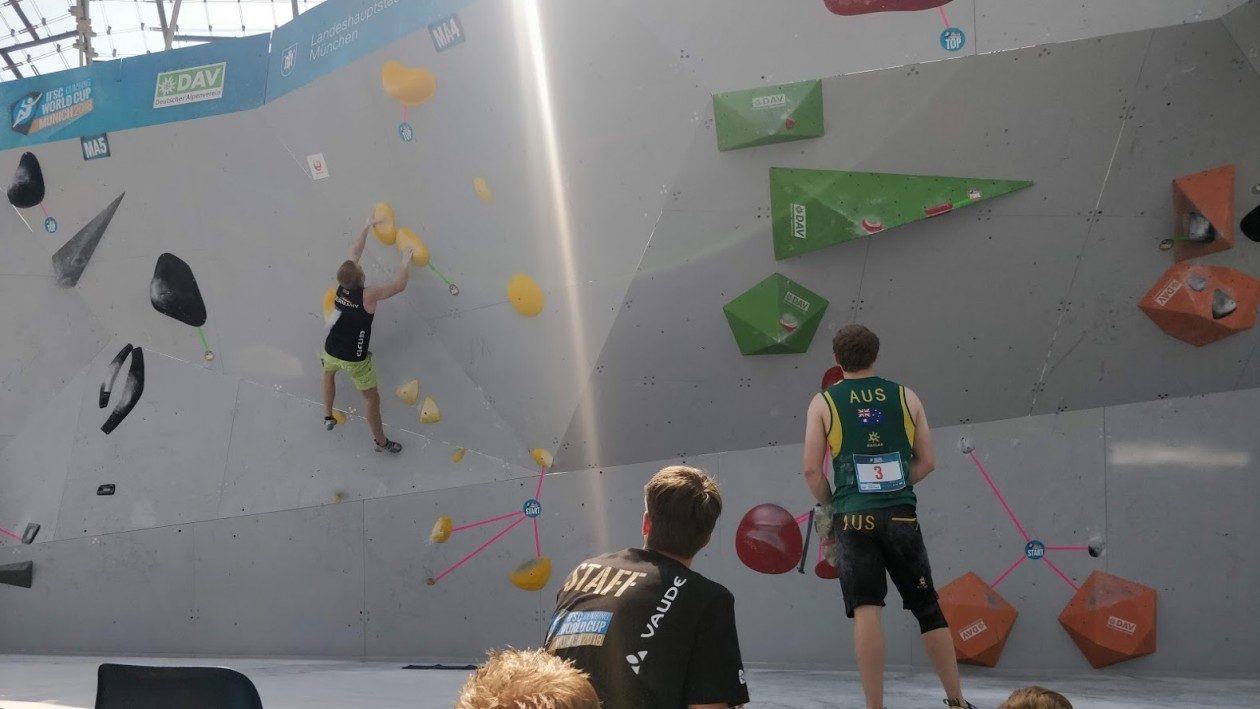 World Cup München Bouldering Boulderwelt München Nadia Hoffmann