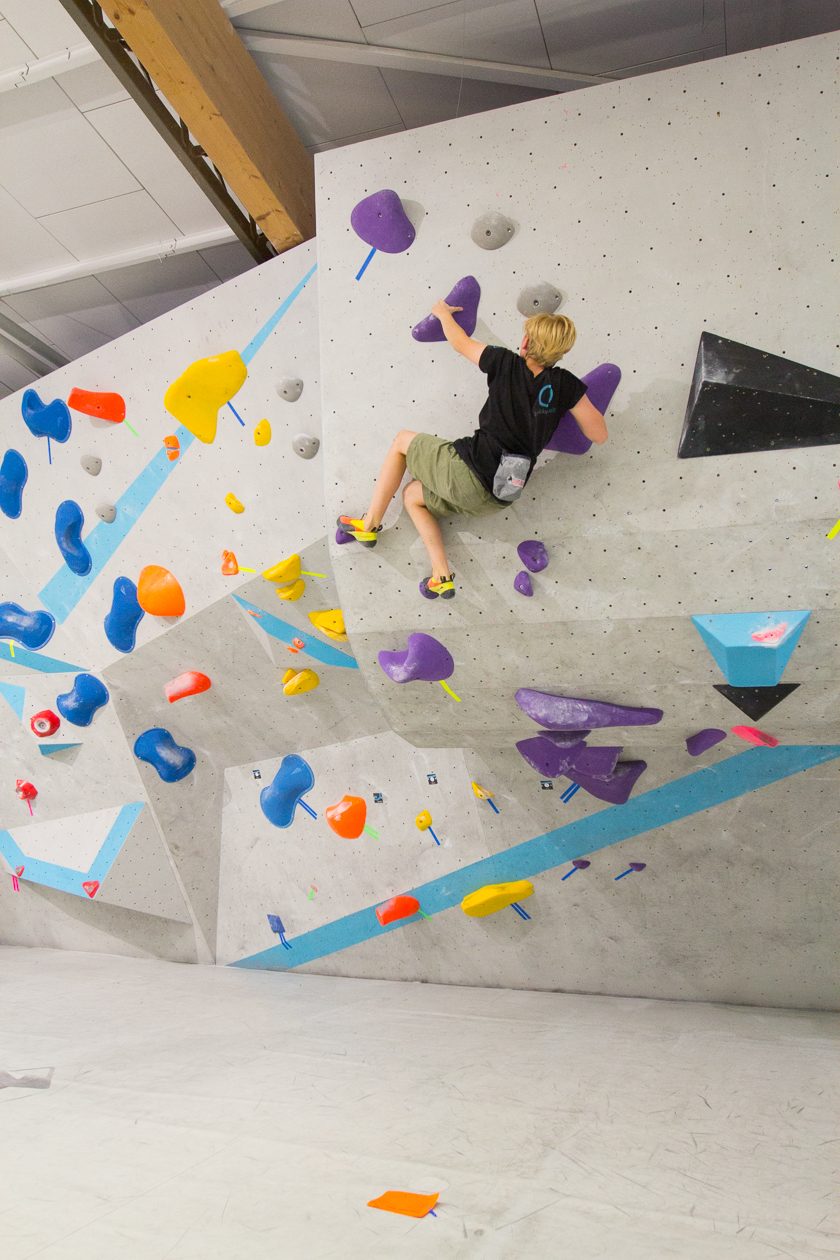 Übergreifende Wettkampfsimulation für alle Boulderwelt Youngsters in der Boulderwelt München Ost