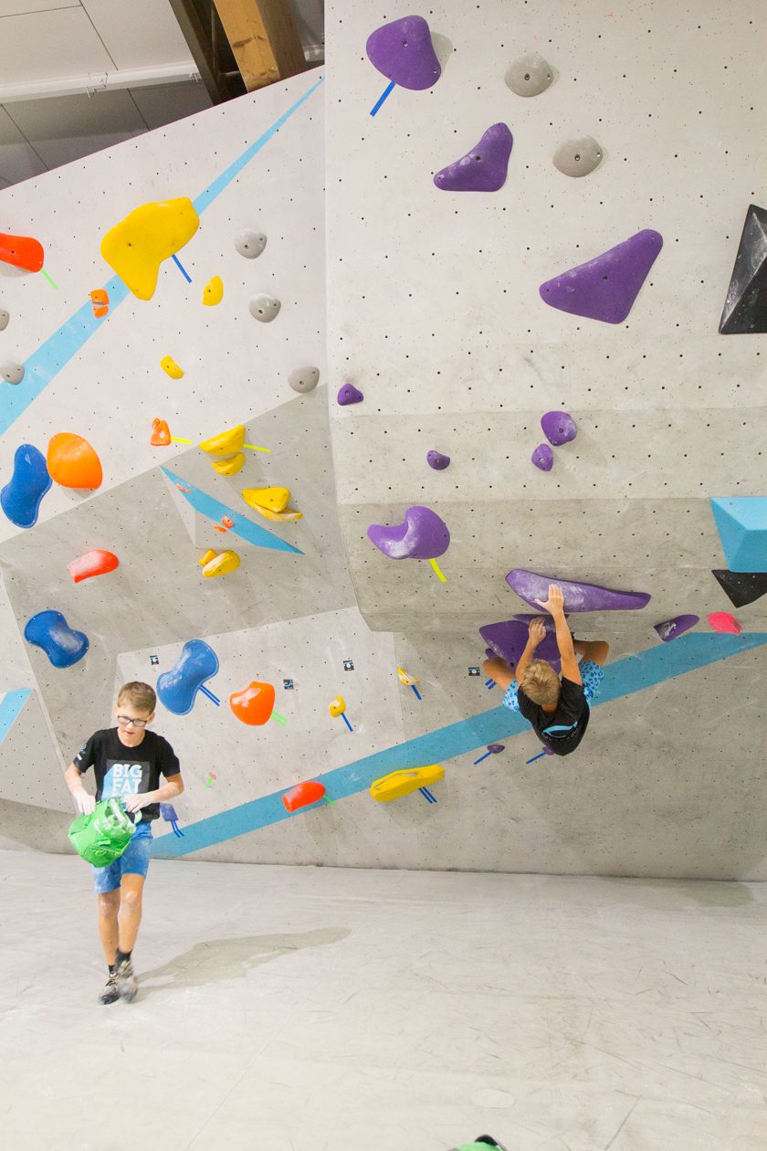 Übergreifende Wettkampfsimulation für alle Boulderwelt Youngsters in der Boulderwelt München Ost