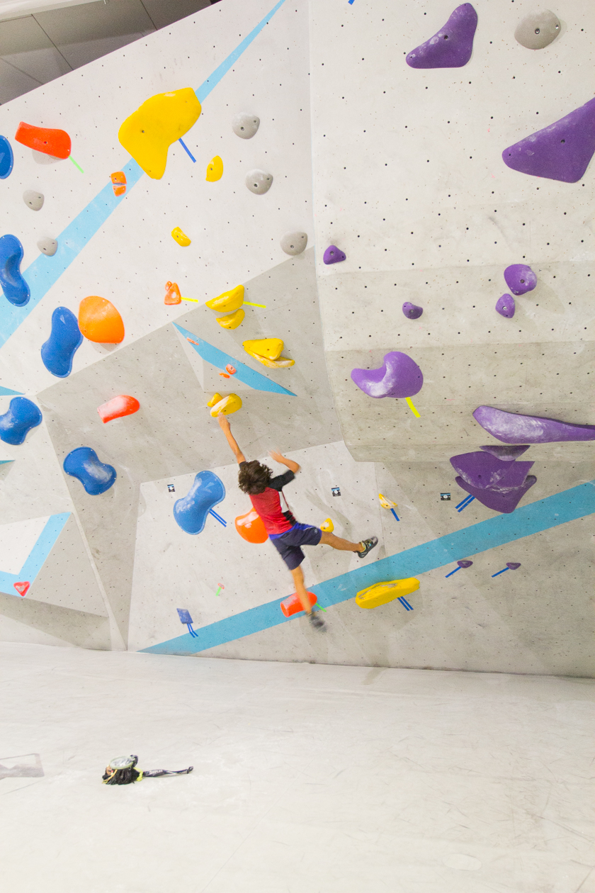 Übergreifende Wettkampfsimulation für alle Boulderwelt Youngsters in der Boulderwelt München Ost