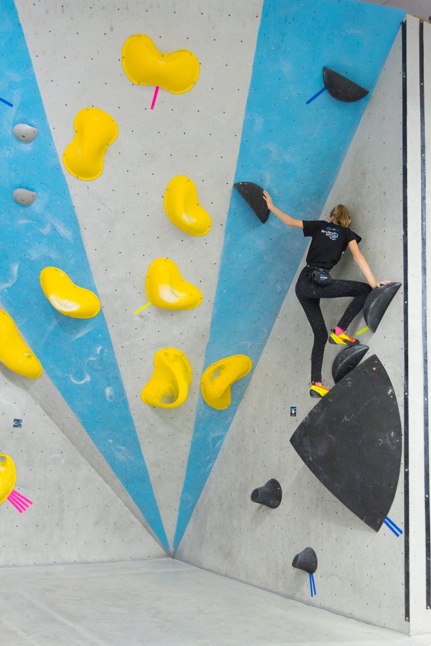 Übergreifende Wettkampfsimulation für alle Boulderwelt Youngsters in der Boulderwelt München Ost