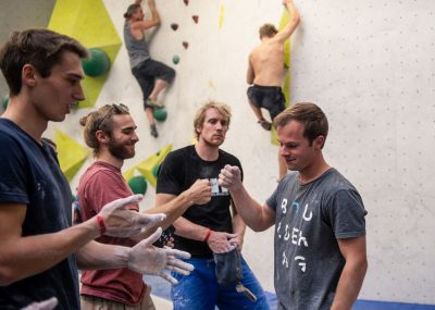 Boulderwelt Athletenteam beim 6. Nürnberger Bouldercup im E4