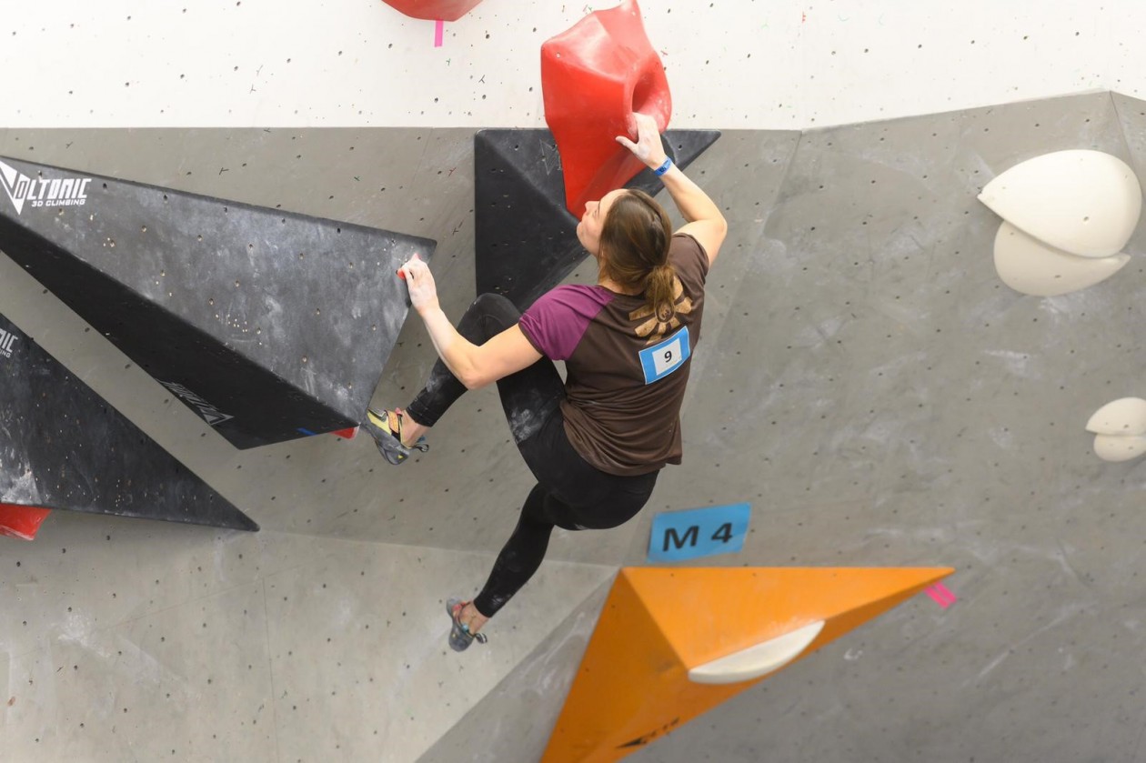 boulderwelt athletenteam auf der bayrischen meisterschaft im E4 nürnberg