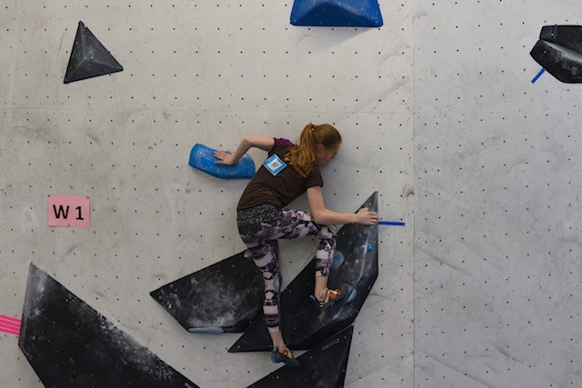 boulderwelt athletenteam auf der bayrischen meisterschaft im E4 nürnberg