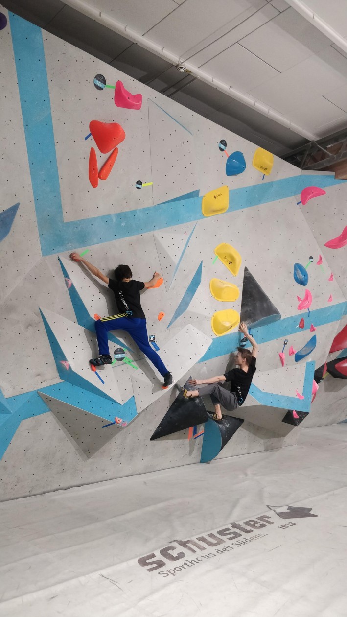 Boulderwelt Youngsters Wettkampf Simulation Bouldern