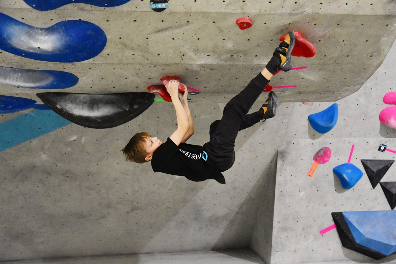 Boulderwelt Youngsters Wettkampfsimulation