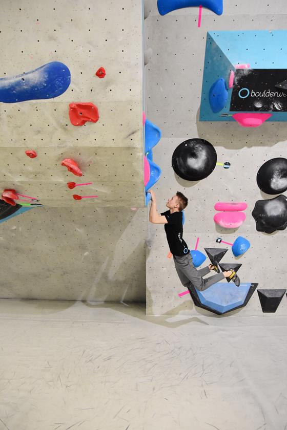 Boulderwelt Youngsters Wettkampfsimulation