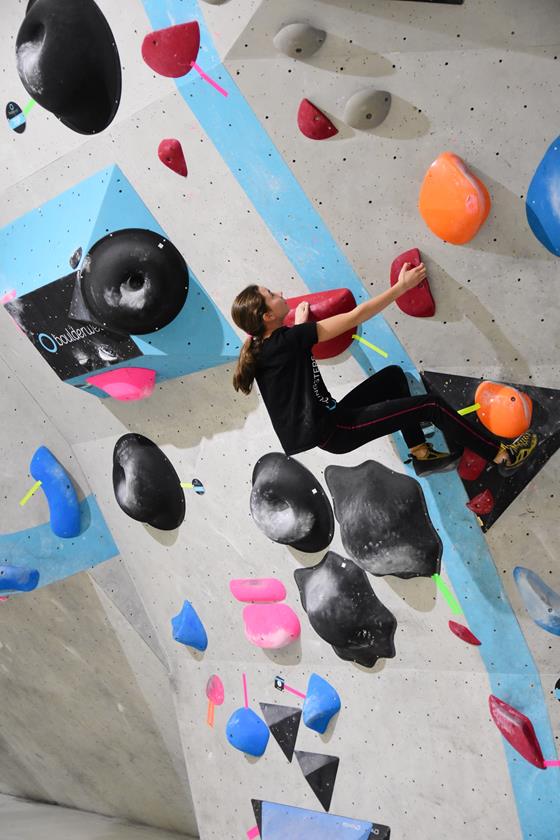 Boulderwelt Youngsters Wettkampfsimulation