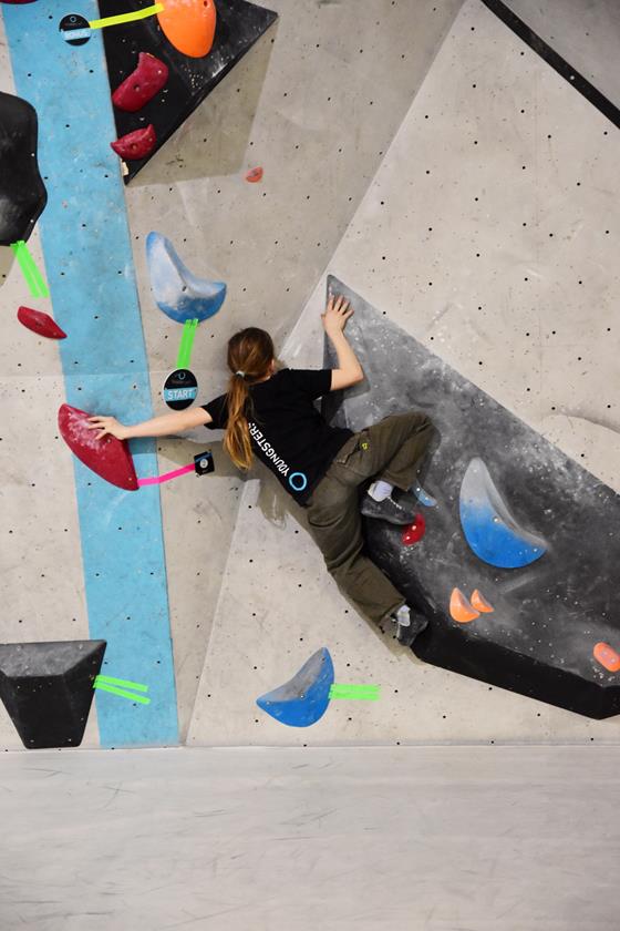 Boulderwelt Youngsters Wettkampfsimulation