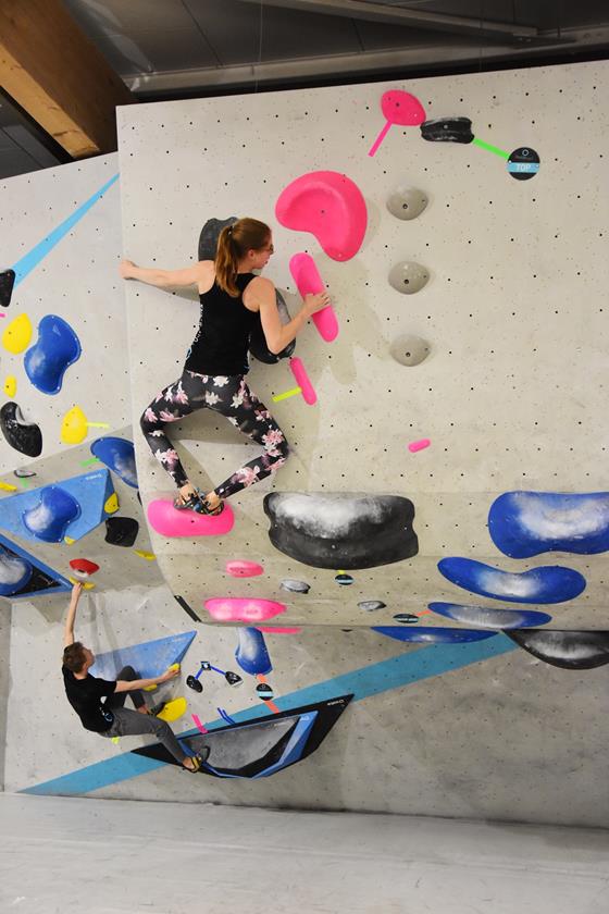 Boulderwelt Youngsters Wettkampfsimulation