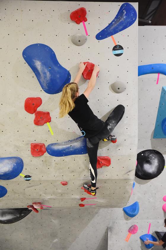Boulderwelt Youngsters Wettkampfsimulation