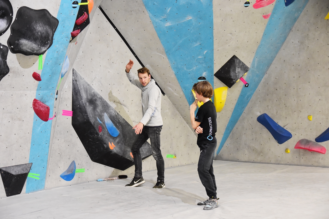 Boulderwelt Youngsters Wettkampfsimulation