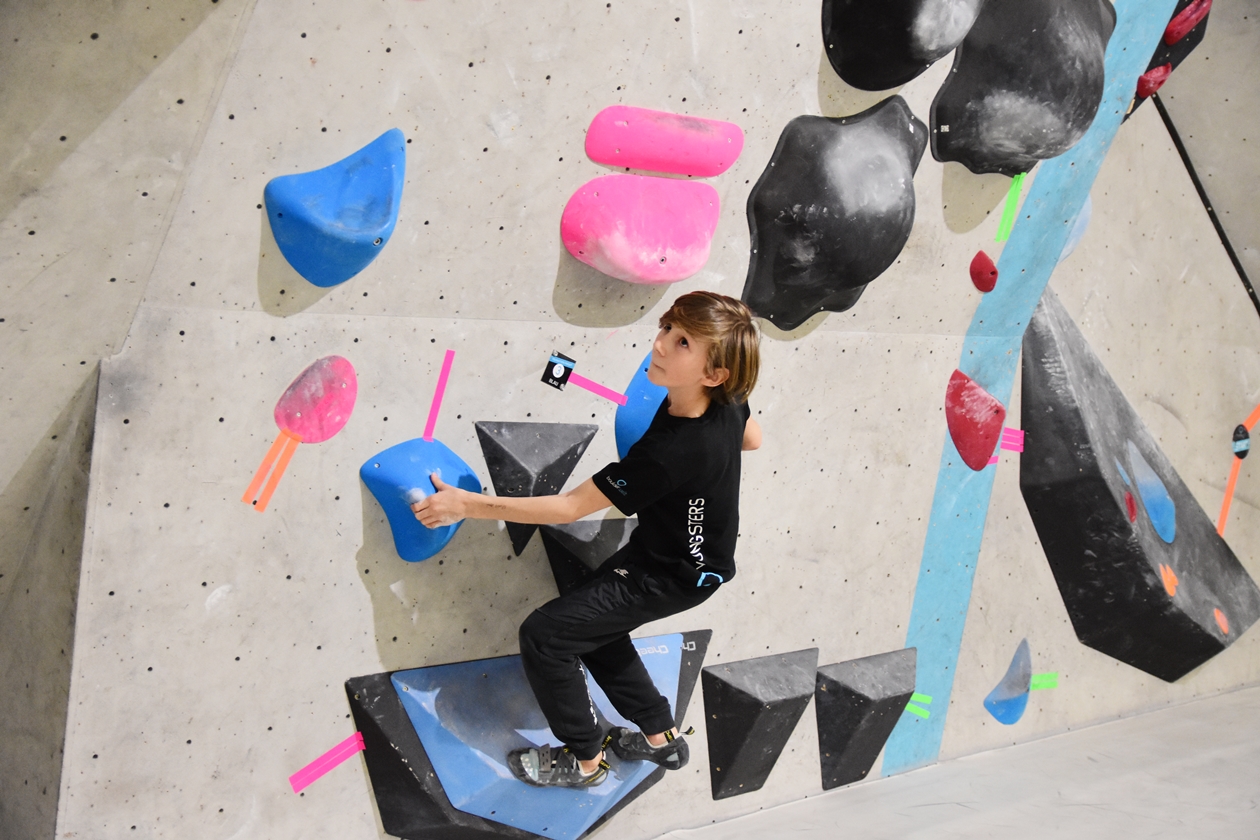 Boulderwelt Youngsters Wettkampfsimulation