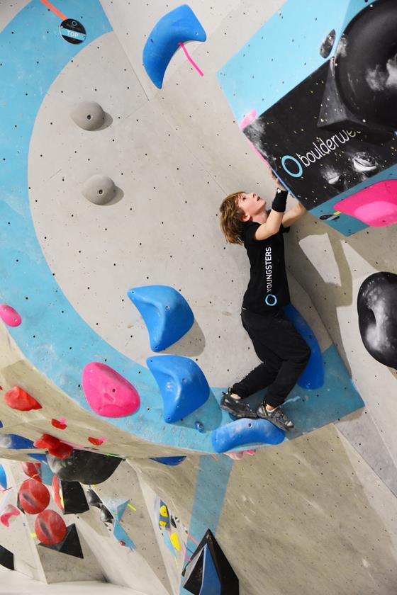 Boulderwelt Youngsters Wettkampfsimulation