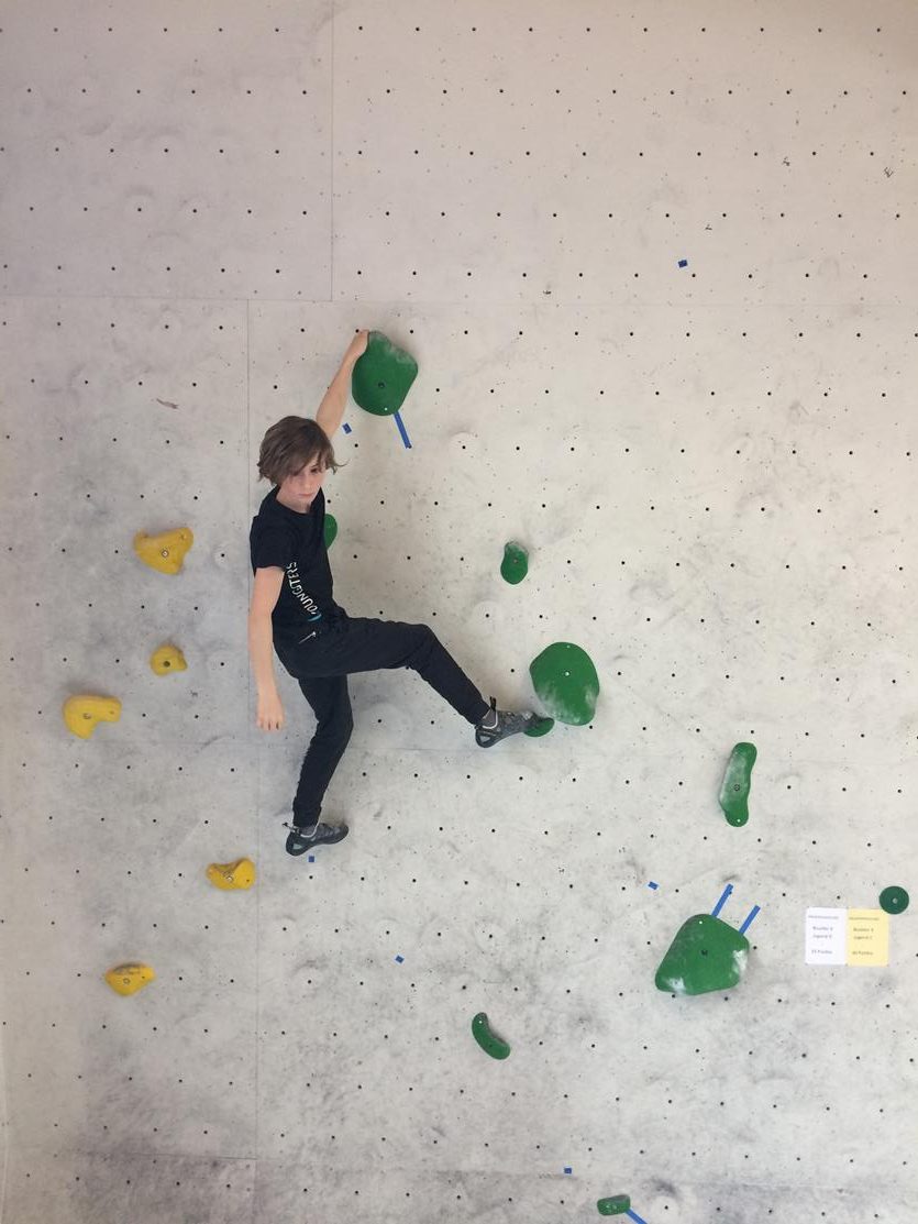 Boulderwelt Youngsters beim Kids Cup in Rosenheim