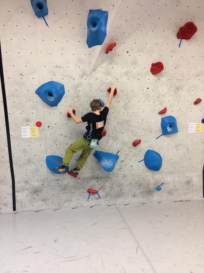 Boulderwelt Youngsters beim Kids Cup in Rosenheim