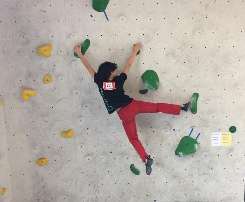 Boulderwelt Youngsters beim Kids Cup in Rosenheim