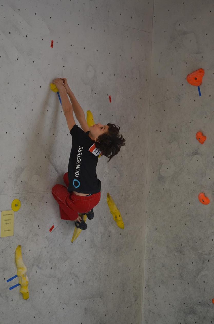 Boulderwelt Youngsters beim Kids Cup in Rosenheim