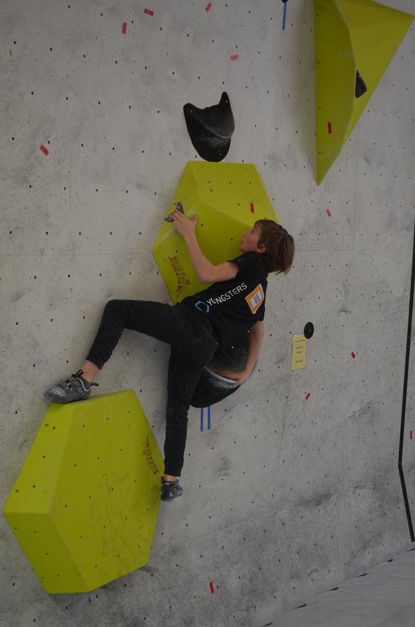 Boulderwelt Youngsters beim Kids Cup in Rosenheim