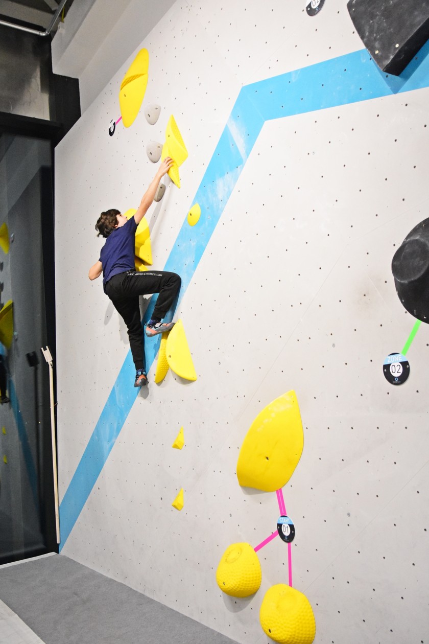 Erste Wettkampfsimulation 2020 in der Boulderwelt München Ost für unsere Youngsters