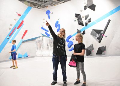 Erste Wettkampfsimulation 2020 in der Boulderwelt München Ost für unsere Youngsters