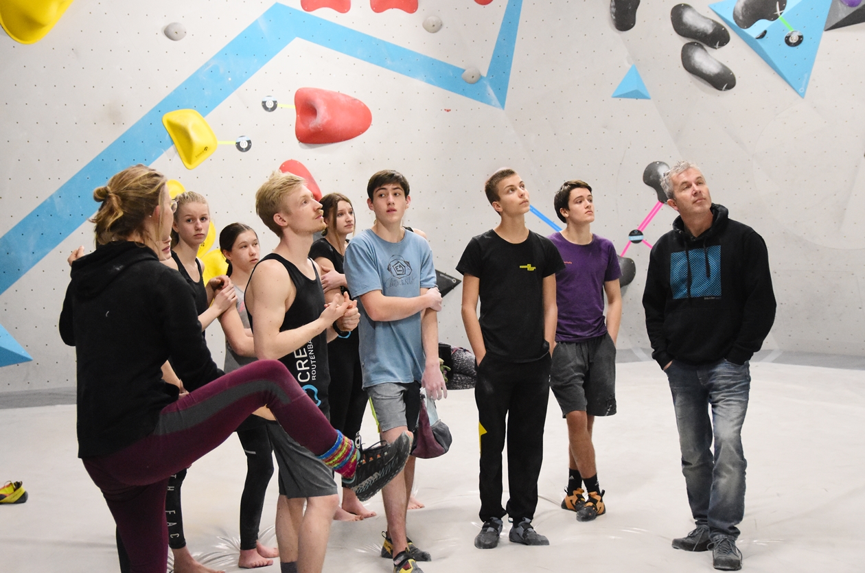 Wettkampf Simulation für unsere Boulderwelt Youngsters und Athleten in der Boulderwelt München Ost