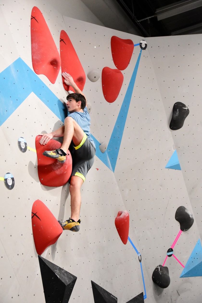 Wettkampf Simulation für unsere Boulderwelt Youngsters und Athleten in der Boulderwelt München Ost