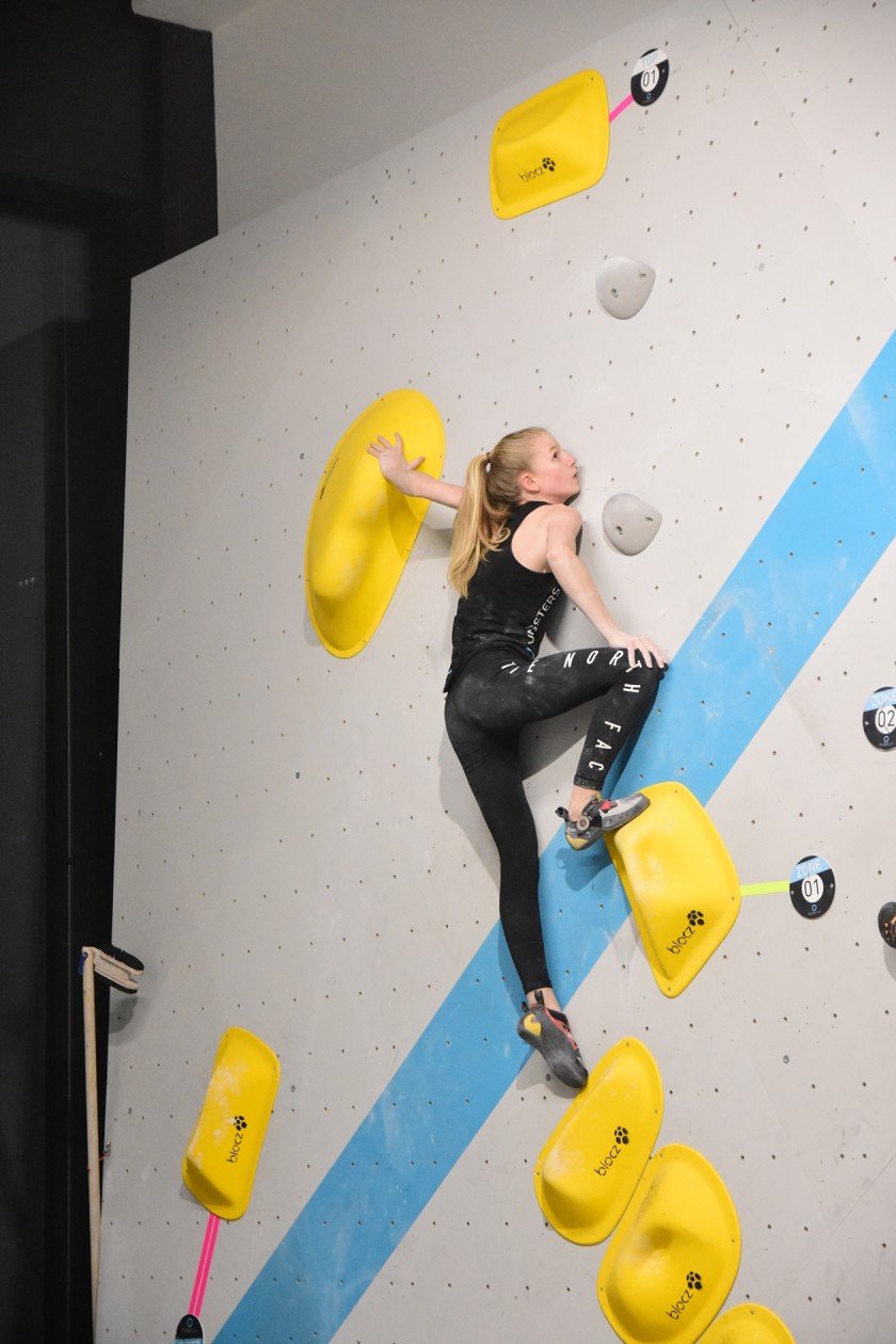 Wettkampf Simulation für unsere Boulderwelt Youngsters und Athleten in der Boulderwelt München Ost