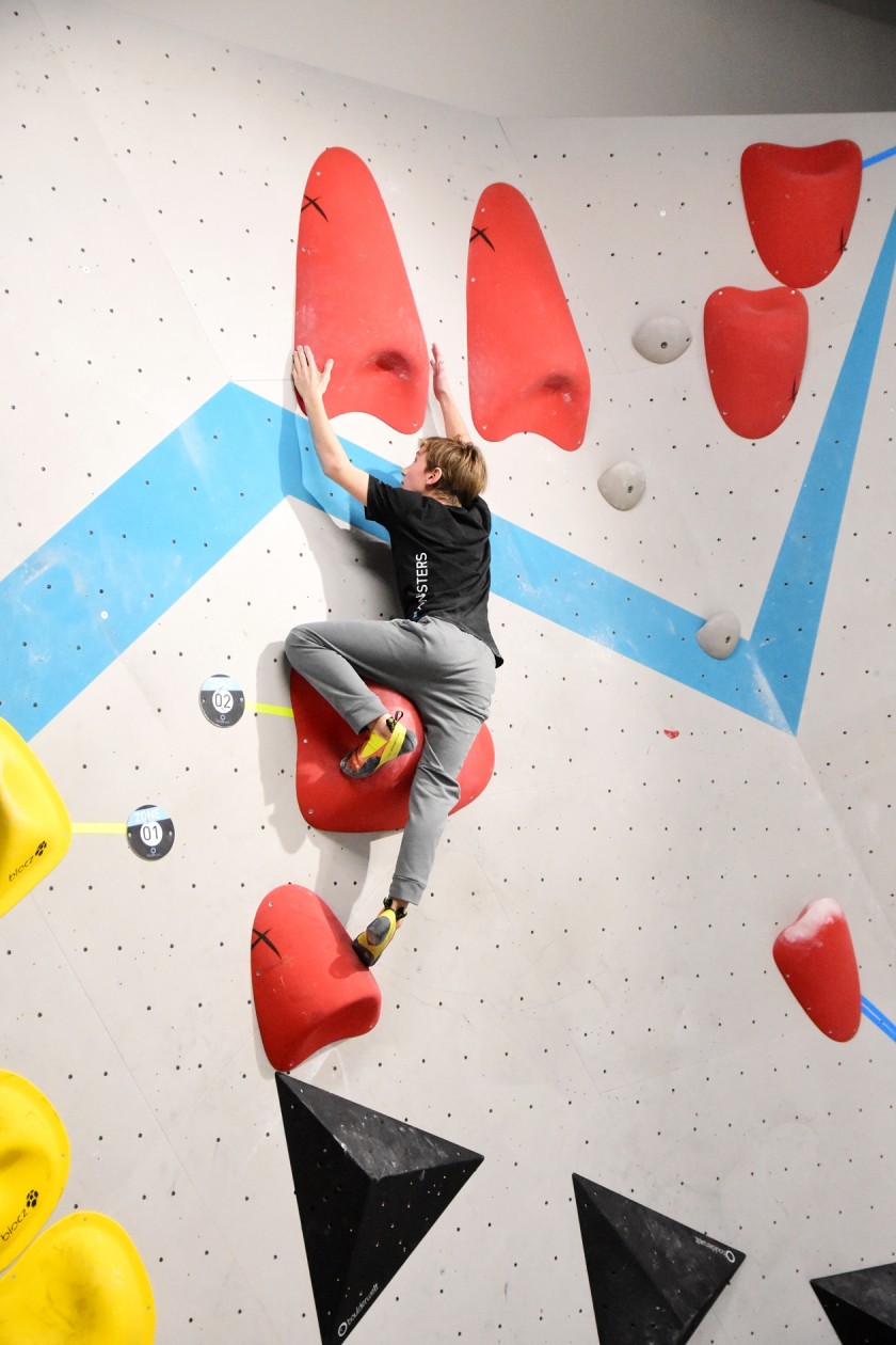 Wettkampf Simulation für unsere Boulderwelt Youngsters und Athleten in der Boulderwelt München Ost