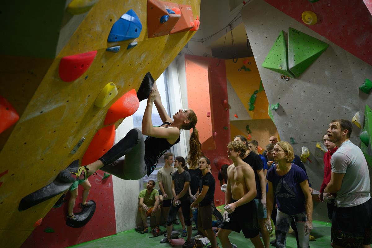 Melike aus der Wettkampfgruppe der Boulderwelt Youngsters berichtet vom ersten Wettkampf 2020 bei der Coburger Stadtmeisterschaft